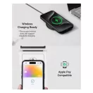 E-Ink okos telefontok, programozható NFC kijelzővel iPhone 15 Pro Max, rózsaszín