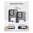 E-Ink okos telefontok, programozható NFC kijelzővel iPhone 15 Pro Max, rózsaszín