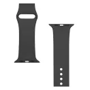 Tactical 488 Apple Watch 1/2/3/4/5/6/7/8/9/10/SE 42/44/45mm szilikon szíj, fekete