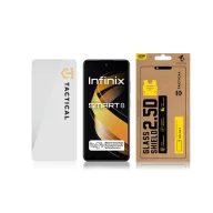   Tactical Glass Shield 2.5D Infinix Smart 8 kijelzővédő üvegfólia, átlátszó