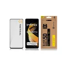 Tactical Glass Shield 5D Infinix Smart 8 kijelzővédő üvegfólia, fekete