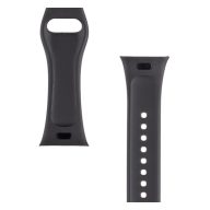   Tactical 844 szilikon szíj, Redmi Watch 3 szilikon szíj, fekete