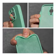 2mm Apple iPhone 14 Pro szilikon hátlap tok, mentazöld