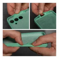2mm Honor X7A szilikon hátlap tok, mentazöld