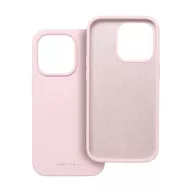   Roar Apple iPhone 14 Plus prémium szilikon tok velúr béléssel, világos rózsaszín