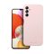 Roar Samsung Galaxy A14 4G / A14 5G prémium szilikon tok velúr béléssel, világos rózsaszín
