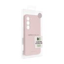 Roar Samsung Galaxy A14 4G / A14 5G prémium szilikon tok velúr béléssel, világos rózsaszín