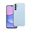 Roar Samsung Galaxy A15 4G / A15 5G prémium szilikon tok velúr béléssel, világoskék