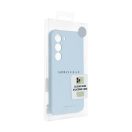 Roar Samsung Galaxy A15 4G / A15 5G prémium szilikon tok velúr béléssel, világoskék
