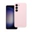 Roar Samsung Galaxy A15 4G / A15 5G prémium szilikon tok velúr béléssel, világos rózsaszín