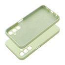 Roar Samsung Galaxy A15 4G / A15 5G prémium szilikon tok velúr béléssel, világoszöld