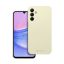 Roar Samsung Galaxy A15 4G / A15 5G prémium szilikon tok velúr béléssel, világossárga