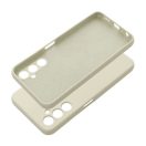 Roar Samsung Galaxy A05s prémium szilikon tok velúr béléssel, világossárga