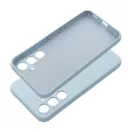 Roar Samsung Galaxy A35 5G prémium szilikon tok velúr béléssel, világoskék