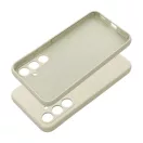 Roar Samsung Galaxy A35 5G prémium szilikon tok velúr béléssel, világossárga