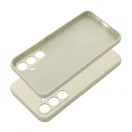 Roar Samsung Galaxy A55 5G prémium szilikon tok velúr béléssel, világossárga