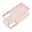 Frame Samsung Galaxy A05s közepesen ütésálló tok kameravédő kerettel, rózsaszín