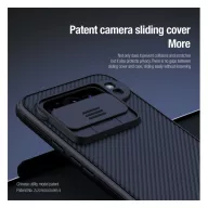   Nillkin CamShield Pro Google Pixel 9 Pro műanyag hátlap tok, fekete