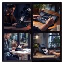 Nillkin Bumper Pro Apple iPad Pro 11 2024 / 2025 oldalra nyíló tok, fekete