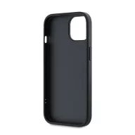   Karl Lagerfeld PU Saffiano Athleisure Apple iPhone 15 hátlap tok csuklópánttal, rózsaszín