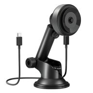   Energea AirLock univerzális autós tartó vezetéknélküli töltéssel, szélvédőre, fekete