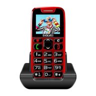 Evolveo EasyPhone (EP501) nyomógombos mobiltelefon, piros
