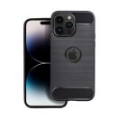 Forcell Carbon Apple iPhone 16 Plus szilikon tok, fekete