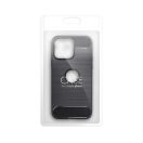 Forcell Carbon Apple iPhone 16 Plus szilikon tok, fekete