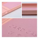 Apple iPhone 16 Plus kártyatartós szilikon tok, rózsaszín