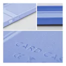 Apple iPhone 16 Plus kártyatartós szilikon tok, lila