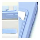 Apple iPhone 16 Plus kártyatartós szilikon tok, lila