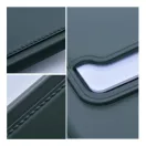 Apple iPhone 16 Pro Max kártyatartós szilikon tok, zöld