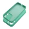 2mm Apple iPhone 16 szilikon hátlap tok, zöld (menta)