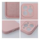 2mm Apple iPhone 16 Plus sand szilikon hátlap tok, rózsaszín