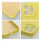 2mm Apple iPhone 16 Pro Max szilikon hátlap tok, sárga