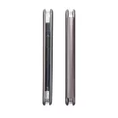 Forcell Elegance oldalra nyíló hátlap tok Apple iPhone 16 Pro, szürke