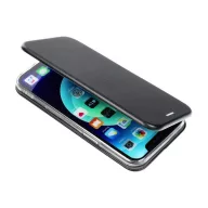   Forcell Elegance oldalra nyíló hátlap tok Apple iPhone 16 Pro Max, fekete