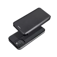   Forcell Elegance oldalra nyíló hátlap tok Apple iPhone 16 Pro Max, fekete