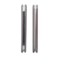   Forcell Elegance oldalra nyíló hátlap tok Apple iPhone 16 Pro Max, szürke