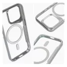 Ergofit Apple iPhone 16 MagSafe kompatibilis hátlap tok, ezüst