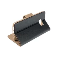 Fancy Apple iPhone 16 Plus flip tok, fekete/arany