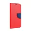 Fancy Apple iPhone 16 Pro Max flip tok, piros/kék