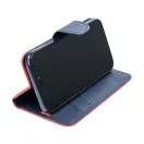Fancy Apple iPhone 16 Pro Max flip tok, piros/kék