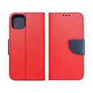 Fancy Apple iPhone 16 Pro Max flip tok, piros/kék