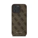 Guess 4G Classic Apple iPhone 16 Pro hátlap tok, barna GUHCP16LG4GFBR
