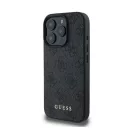 Guess 4G Classic Apple iPhone 16 Pro hátlap tok, fekete/barna GUHCP16LG4GFGR