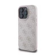   Guess 4G Classic Apple iPhone 16 Pro hátlap tok, rózsaszín GUHCP16LG4GFPI