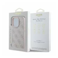   Guess 4G Classic Apple iPhone 16 Pro hátlap tok, rózsaszín GUHCP16LG4GFPI