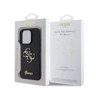   Guess Apple iPhone 16 Pro hátlap tok, fekete/barna GUHCP16LHG4SGK
