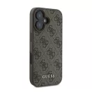 Guess 4G Classic Apple iPhone 16 Plus hátlap tok, barna GUHCP16MG4GFBR